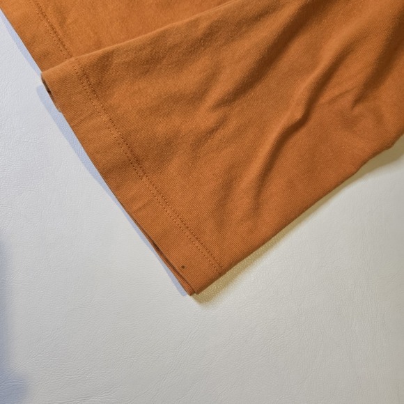 Vtg Y2K Orange Womens Cap Sleeve Harley Davidson tshirt XL - Picture 10 of 10